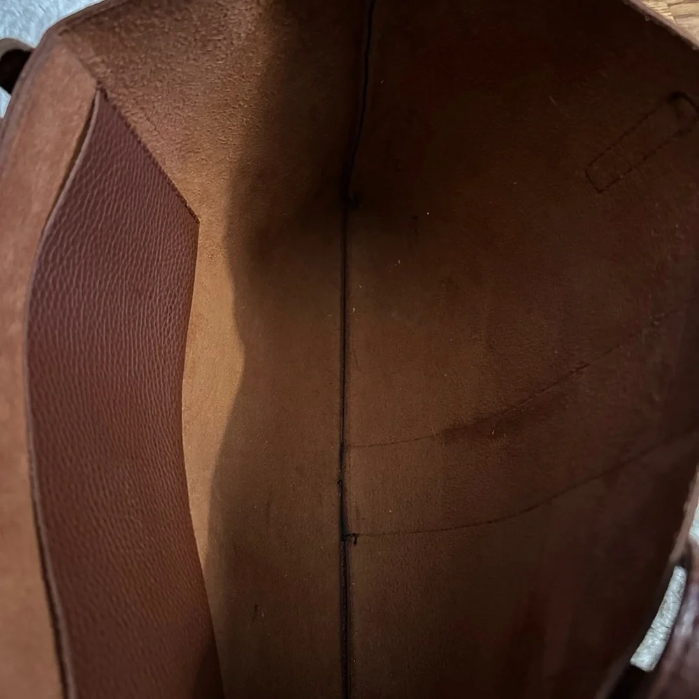 Vince Camuto Brown and Black Shoulder Bag - Picture 6 of 9